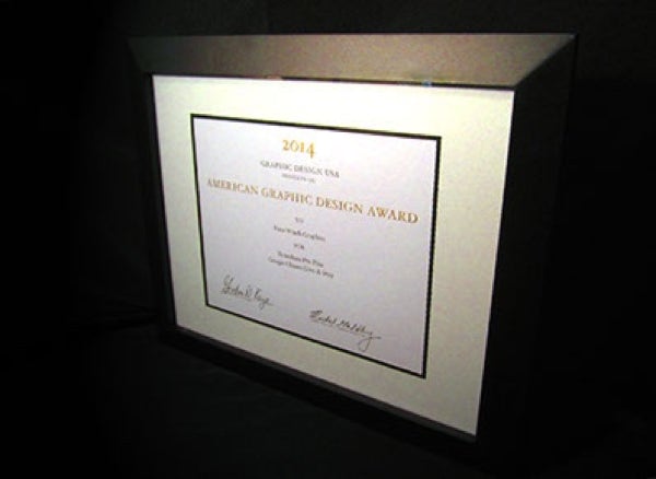 2014 GD Award Certificate